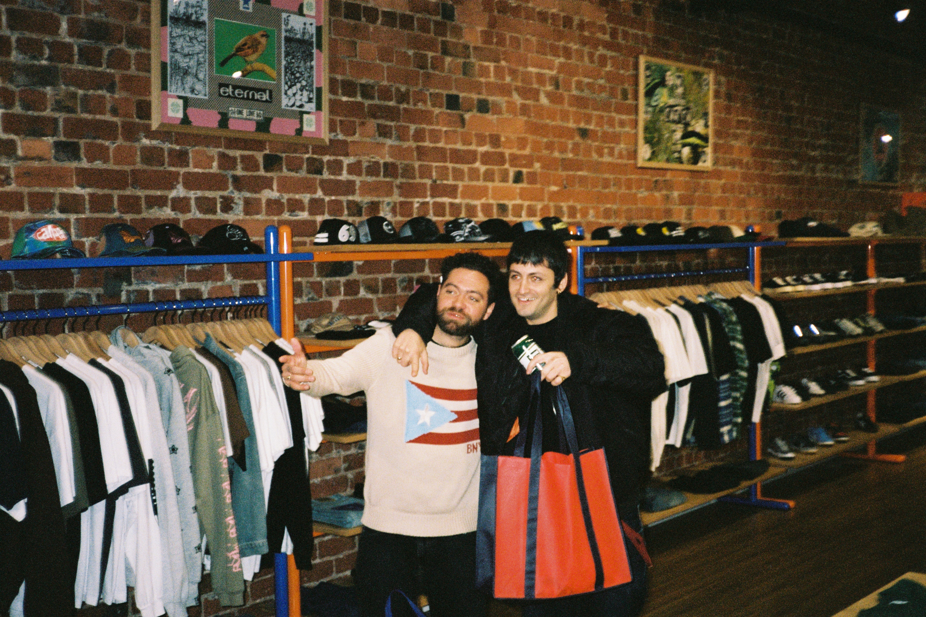 Wiki & Alex at Lo-Fi Store meet and greet event