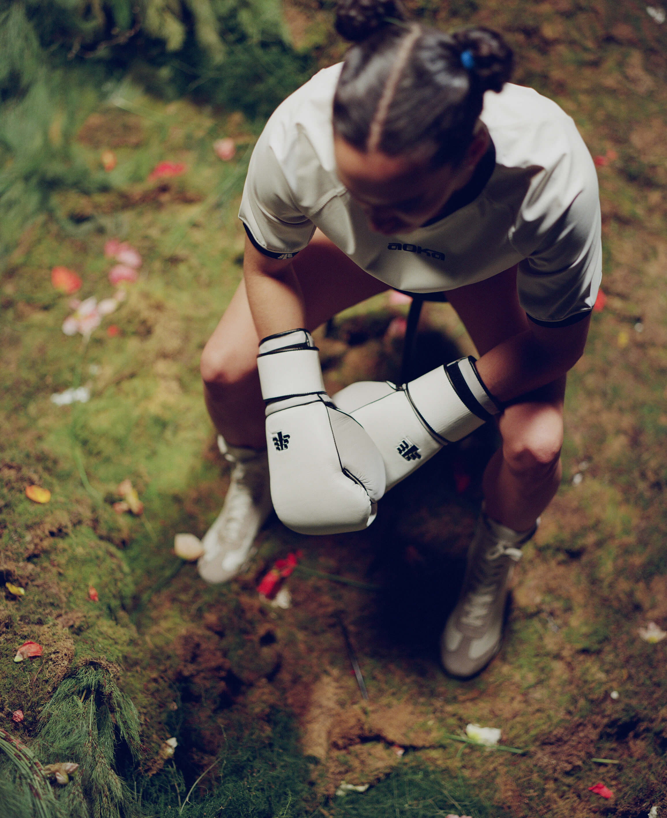 AOKA brand launch — boxer in set design