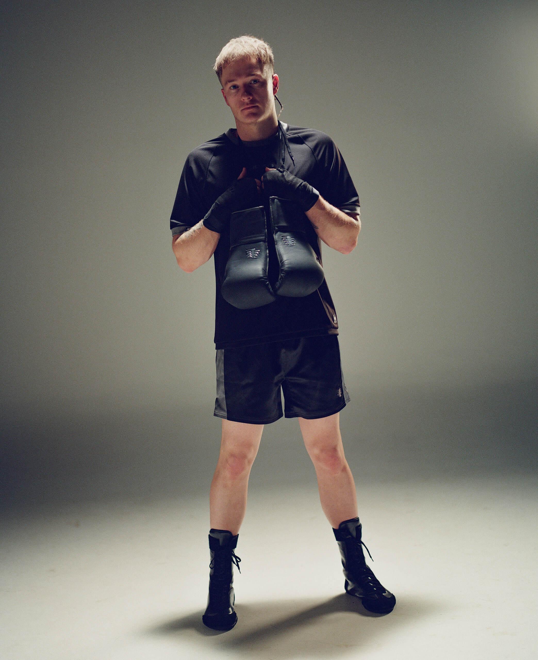 AOKA brand launch — boxer in set design