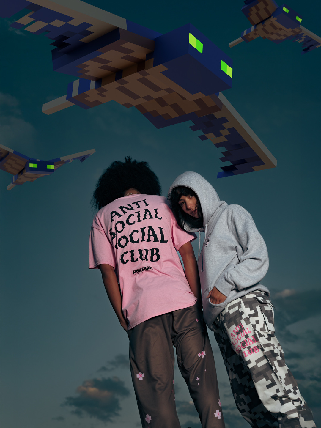 Minecraft x ASSC apparel